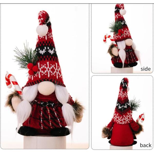 Quality Plush Christmas Doll with Safety Certifications Santa Accessories Included wholesale