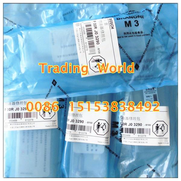 Quality 100% original BOSCH Injector Repair Kit F00RJ03290 , F 00R J03 290  including F00RJ01692 DLLA152P1768  F00VC99002 wholesale