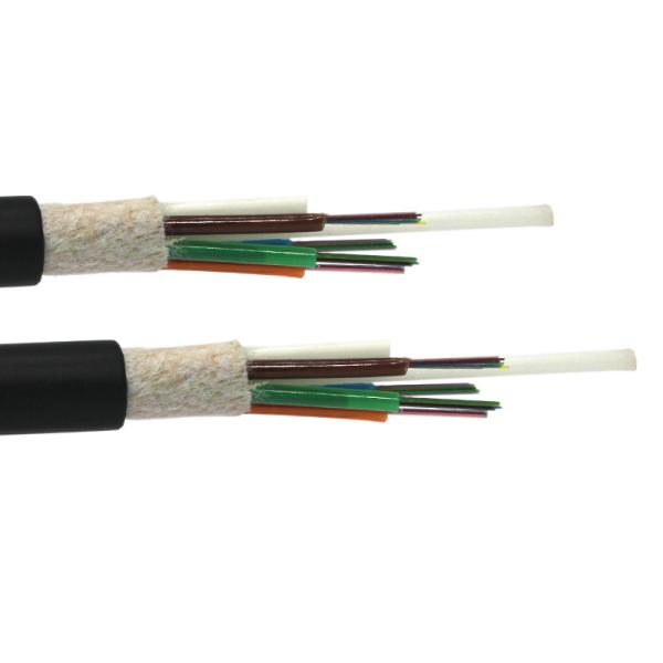 Quality PE Jacket GYFTY Duct Fiber Optic Cable for Communication G652D/G657A1 Fiber Type wholesale