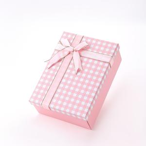 Screen Printing Fold Open Gift Box Checkered Foldable Boxes With Lids Party Ready Presentation