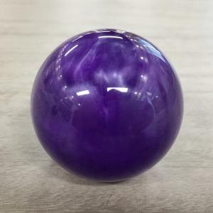 Folk Art Cloudy Crystal Ball , Resin Custom Marble Ball