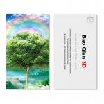 Eco-Friendly 3d Lenticular Image Cards 0.6mm PET Pantone Color UV Offset