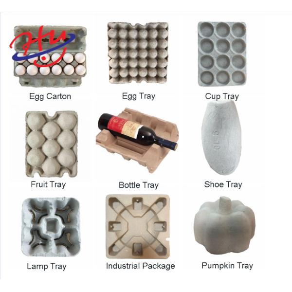 Waste Paper Recycling Egg Tray Making Machine 4000pcs/H
