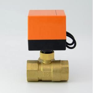Air conditioning floor heating Parts electric two way ball valve three wire two