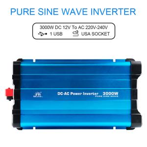 China 3000 Watt Ac Pure Sine Wave Power Inverter For Home 48V To 110V 230V 50Hz on sale