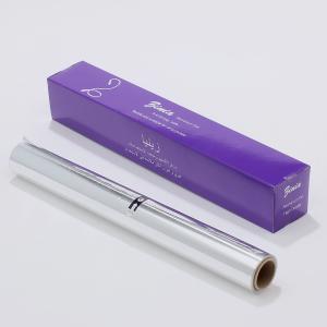 Customized Length Silver Soft Easy Shape Food Grade Baking Foil Paper Household