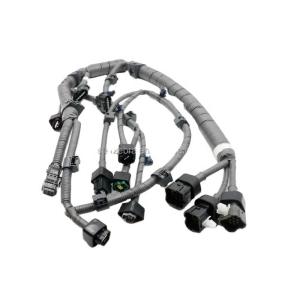 China High Guarantee VH82121E0301 SK300-8 SK350-8 Excavator 82121-E0301 J08 Engine Wiring Harness for Kobelco on sale