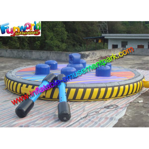 Quality Interactive Game Inflatable Gladiator Jousting Ring With Joust Stick wholesale