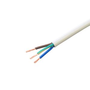Standard IEC 60227 H05vv f 3x0 . 75mm2 PVC Sheathed Flexible Electrical Wire