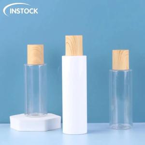 Stock Skincare Serums Lotion Toner Bottle 100/120/150ml PET Cleansing Lotion