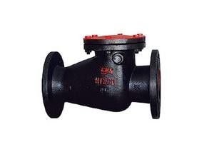 Ductile Iron Flange End Swing Check Valve , Brass Metal Seat wafer check valve