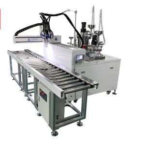 Cheap Case Packaging Type Automatic Glue Dispenser for AB Glue Potting on Conveyor System for sale