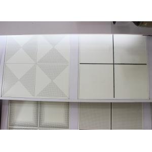 Plain and Standard Perforation Lay In Ceiling Tiles , Galvanized Threaded Steed