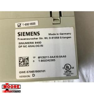 6FC5211-0AA10-0AA0 6FC5 211-0AA10-0AA0 Siemens Analog Input Module