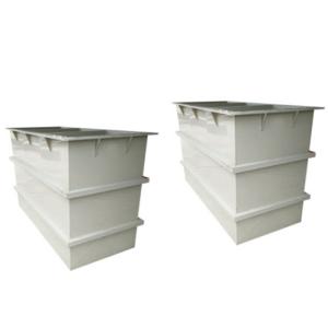 Acid And Alkali Resistance PVC Electroplating Tanks , Chrome Plating Bath