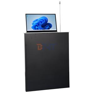 Hidden Desk Lcd Monitor Lift Lifting Monitor Conference System 17.3 Inch