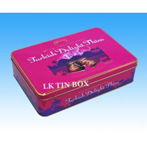 Small Empty Metal Rectangular Tin Box Packaging For Toys , Metal Rectangle Box