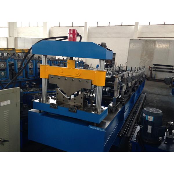 Galvanized Steel Roof Tile Roll Forming Machine Guide Pillar Structure 0.25 - 0