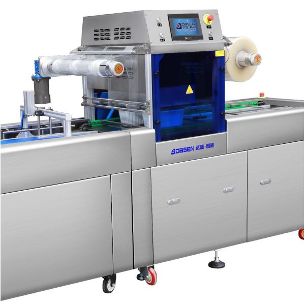 Automatic Modified Atmosphere Airflow Displacement Chain Plastic Tray Sealer