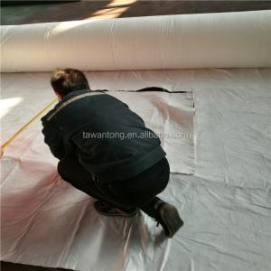 Gray Polyester Polypropylene Needle Punched Non Woven Geotextile for 100gsm