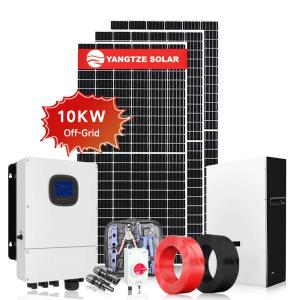 MPPT 10KW Off Grid Solar System Kit Customzied
