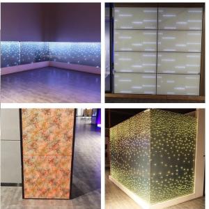 ISO9001 Display Programmable PVB SGP Led Smart Glass