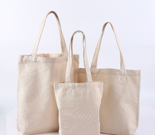 China Multi Compartment Eco Canvas Bags Sustainable White Color With Handle on sale