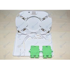 Multi Functional FTTH Splitter Box 1-4Cores With SC SX/SC DX Fiber Adapter