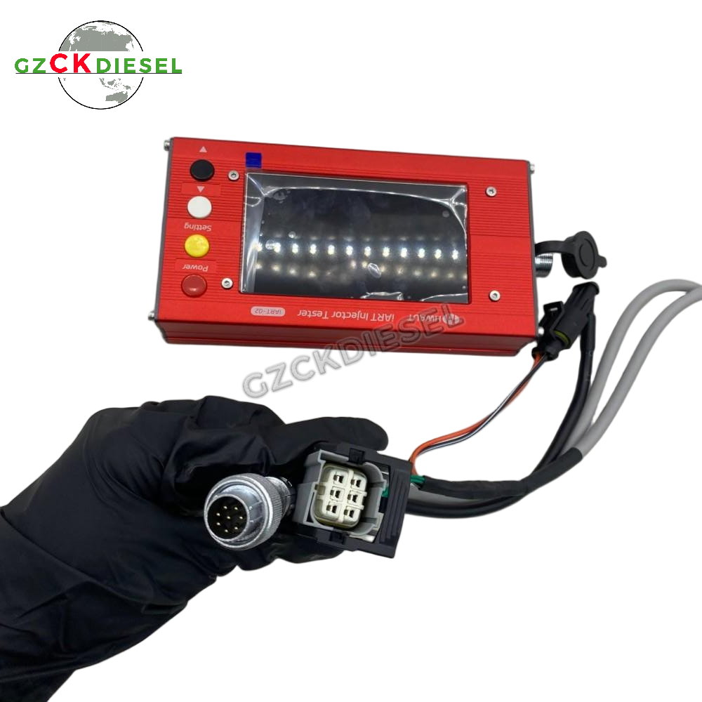 Dedicated tester for Denso 6-pin injector pressure voltage inductance and