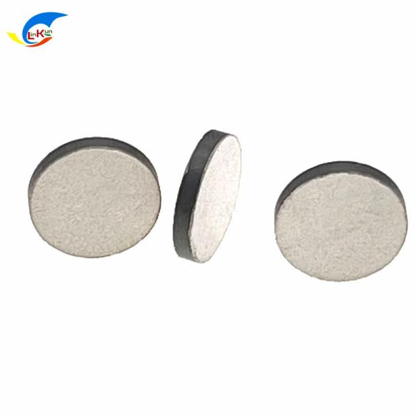 PTC Heating Element Thermistor Disc Silver And Aluminum Coating With Ceramic