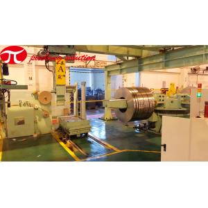Customized Steel Coil Wrapping Line With Stacking System And Unloading System CE