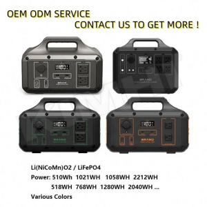 7kg Pure Sine Wave Generator Solar Portable Power Station For Camping