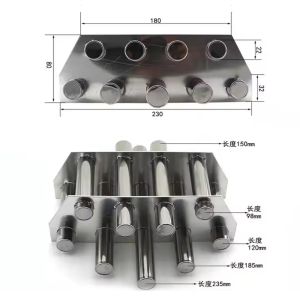 Custom Permanent Strong Magnet Grid 12000 Gauss Neodymium Bar Rod Separator