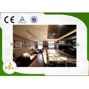 Cheap Teppanyaki Grill Table Basic Configuration , Stainless Steel Teppanyaki Plate Table for sale