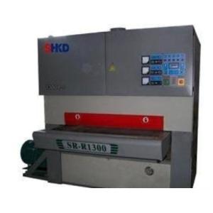 Metalworking Wide Band Sander 1 Head - 3 Head For Remove Burrs / Sharp Edges