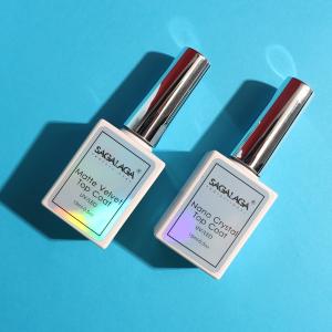 85G Long Lasting Soak Off Super Shiny Top Coat No Clean Uv Gel Top Coat for