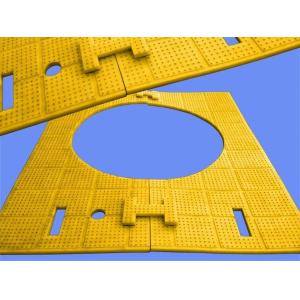 Polyurethane Rubber Drilling Floor Mat Anti Slip 1490mm Width