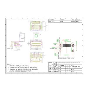 HDMI 19P SMT With ear copper shell