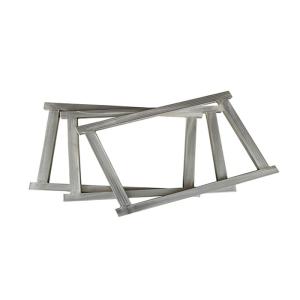 China Silver Silk Aluminum Screen Frame Corrosion Resistance For Advertisement / Display on sale