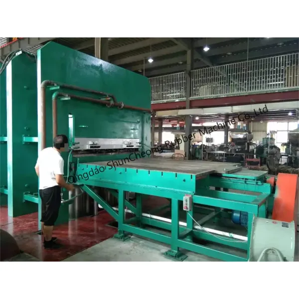 PLC Control Rubber Vulcanizing Press with Cooling System and Customizable Size for Conveyor Belt Vulcanizing Machine