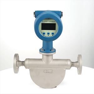 Coriolis Force Mass Flowmeter High Precision Measurement For Liquids And Gases