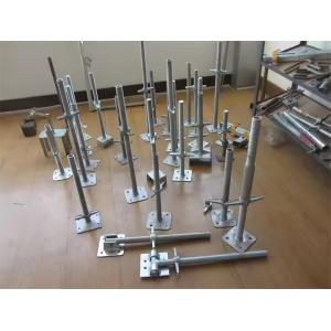 Italian Type Blue Color Swivel Square Base Plate For Scaffold Jack Base System