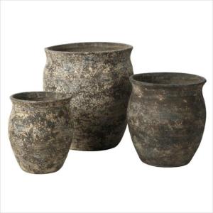 Stylish Cement GRC Planter Pots Frost Proof With Drainage Holes