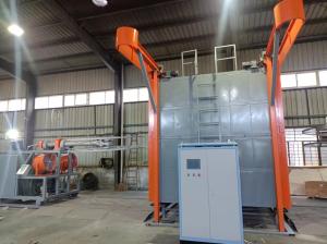Cheap 1-8rpm Automatic Shuttle Rotomolding Machine with PLC Operating System A machine that can produce various plastic products. for sale