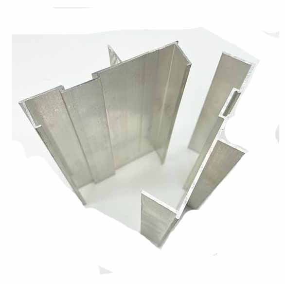 Silver Anodized 6063 aluminum door frame extrusions For Construction Building
