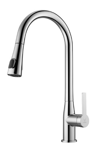 Quality Kitchen Single Lever Sink Mixer Tap With Pull Out Dual Rinsing Spray wholesale