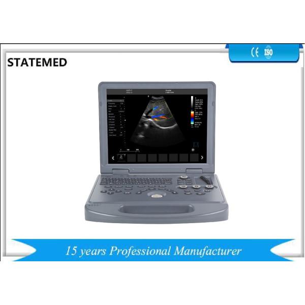 Quality Automatic Identification Color Doppler Ultrasound Scanner With 15 Inch LED Medicinal Monitor Probe wholesale