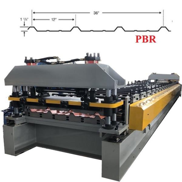 Quality PBR Panel Max Rib Panel  Ag Panel Metal Roofing Sheet Rolling Forming Machine wholesale