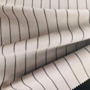 Polyester/Rayon/Spandex Plain Striped Woven Fabric Piece Dyed/Dyeing for Lady′s