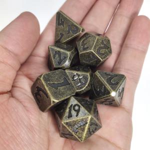 Mini RPG Dice DND RPG Dice Set Durable For Dungeons And Dragons Polyhedral